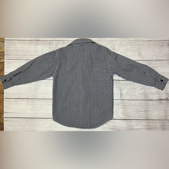 Nautica Boys Gingham Button Down Shirt Size 5 - Picture 7 of 7